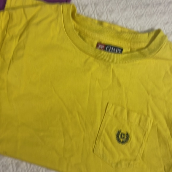 Polo Ralph Lauren CHAPS set of two boys shirts purple knit golf yellow tee S 8 - Picture 7 of 10